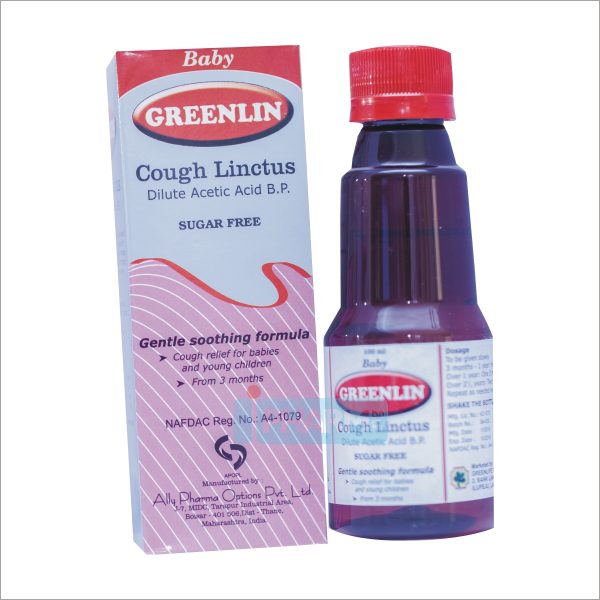 GREENLIN COUGH SYRUP BABY