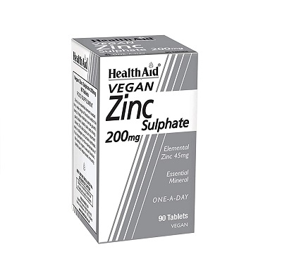H/A ZINC SULPHATE 200MG X90 TABS