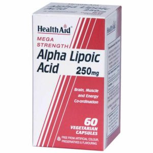 HEALTH AID ALPHA LIPOIC ACID 250MG X60