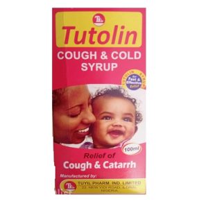 TUTOLIN COUGH & COLD SYRUP 100ML
