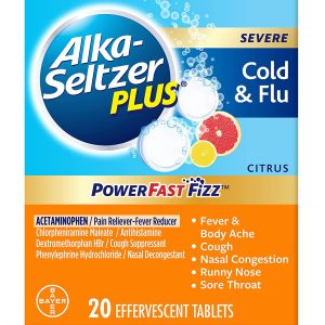 ALKA-SELTZER PLUS COLD & FLU X6(SEVERE) PACK