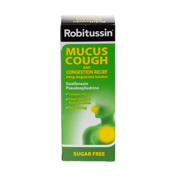 ROBITUSSIN MUCUS COUGH 100ML